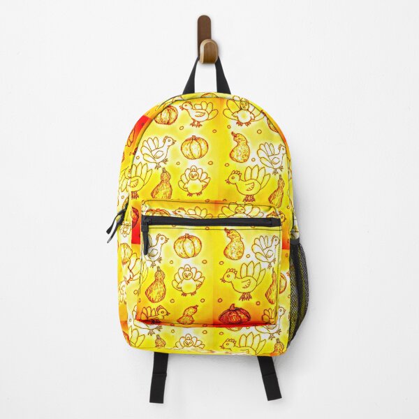 Item preview, Harvest Turkeys in fiery yellow and orange designed and sold by Ivy-Bindig.