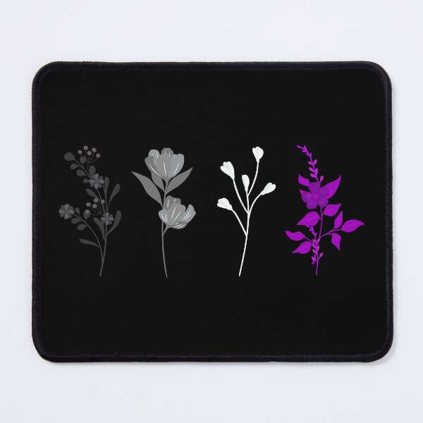 Item preview, Floral Ace Flowers. Asexual Pride designed and sold by Subtle Pride Shop.