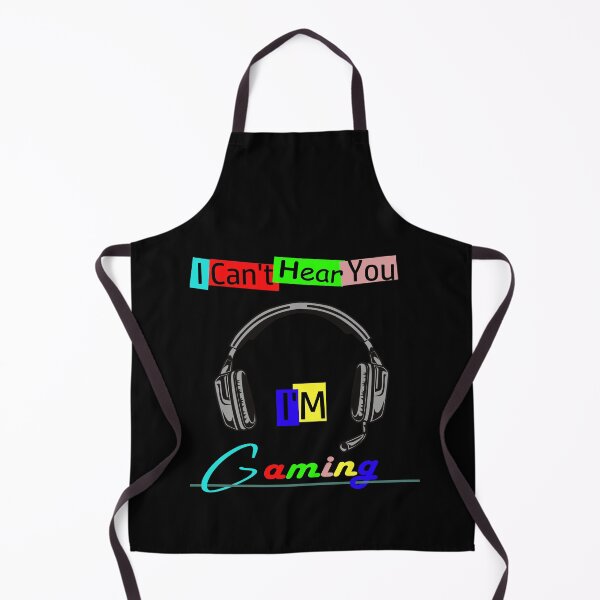Item preview, I CAN'T HEAR YOU I'M GAMING, BUSY FUNNY VIDEO GAMER designed and sold by Hatlof.