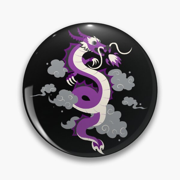Item preview, Chinese Ace Dragon. Lunar New Year Asexual Pride designed and sold by Subtle Pride Shop.