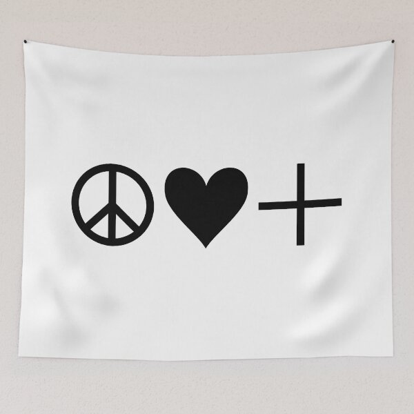 Item preview, peace love positivity  designed and sold by rclsivcreative.