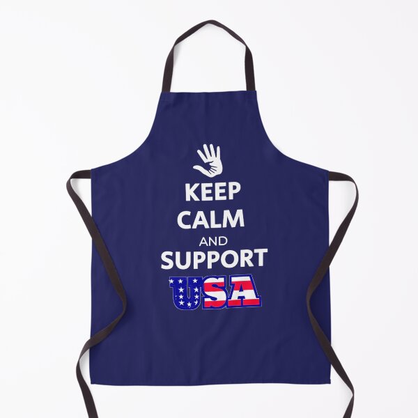 Item preview, Keep Calm And Support USA World tournament designed and sold by teesresolution.