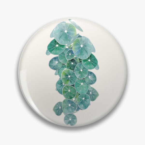Item preview, Tropaeolum Majus Leaves- Watercolor Painting designed and sold by priskamoon.
