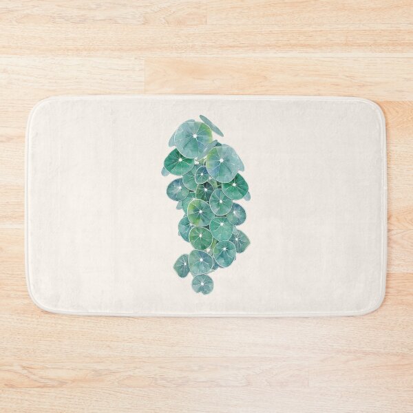 Item preview, Tropaeolum Majus Leaves- Watercolor Painting designed and sold by priskamoon.