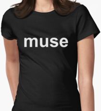 BLACK MUSE TEES Women's Fitted T-Shirt