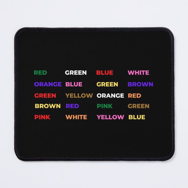 Item preview, Stroop Test - Psychology, Neuroscience, Geek, Nerd, Brain, Stroop Effect, Cognition, Psych designed and sold by jadedscientist.