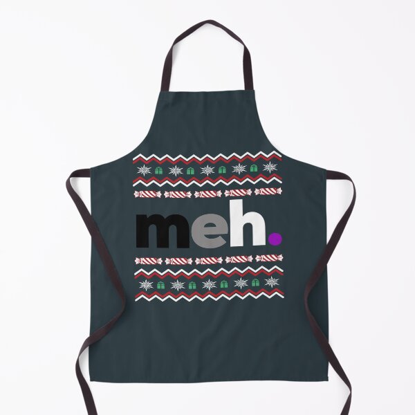 Item preview, Christmas meh Ace. Asexual Pride designed and sold by Subtle Pride Shop.