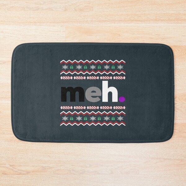 Item preview, Christmas meh Ace. Asexual Pride designed and sold by Subtle Pride Shop.