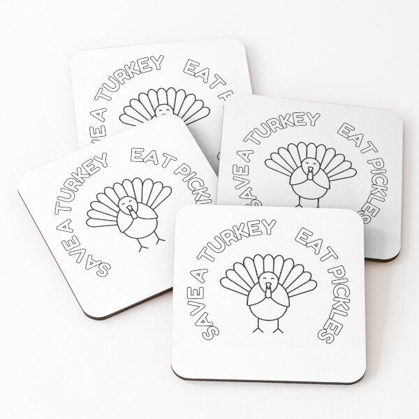Item preview, Save a Turkey Eat Pickles  designed and sold by Dewlangrial.