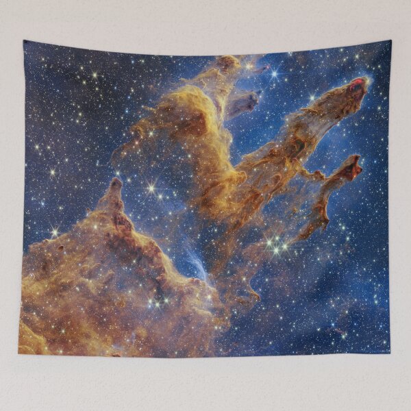 Item preview, Pillars of Creation JWST Webb Image Stars Galaxy Nebulae Gorgeous designed and sold by Brasilia.