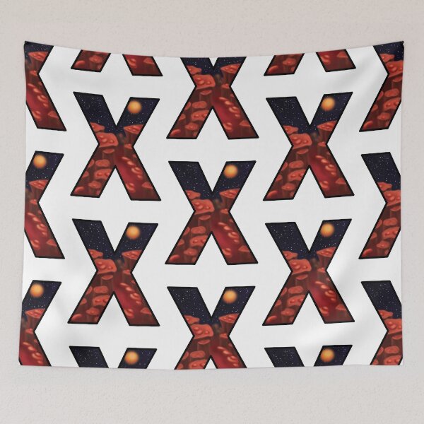 Item preview, Decorative Letter X - Exoplanet designed and sold by Kaiko127.