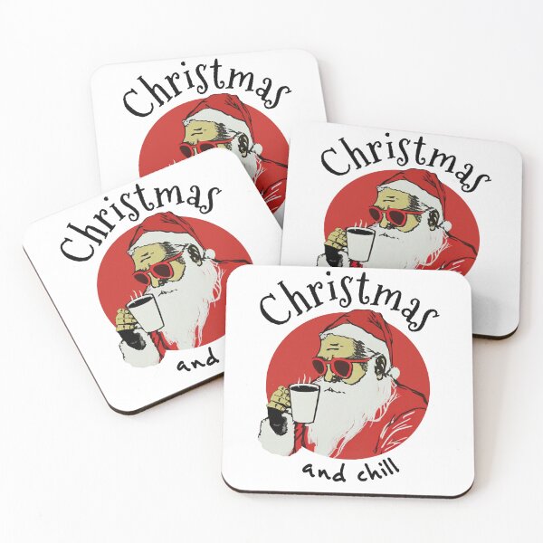 Item preview, Christmas and chill - Dark edition designed and sold by cre-AI-tive.