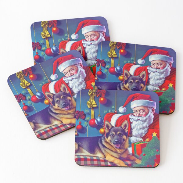 Item preview, CHRISTMAS DOGS: German shepherd special christmas edition designed and sold by Arthoughts.