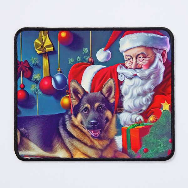 Item preview, CHRISTMAS DOGS: German shepherd special christmas edition designed and sold by Arthoughts.