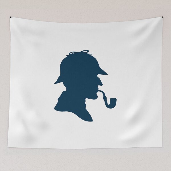 Item preview, Sherlock Holmes T-shirt designed and sold by DDL-Designs.