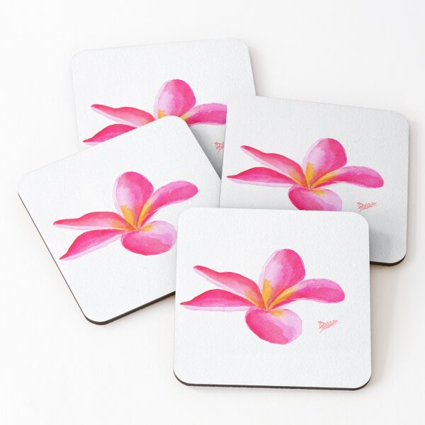 Item preview, Plumeria Flower designed and sold by WaterStrokesArt.