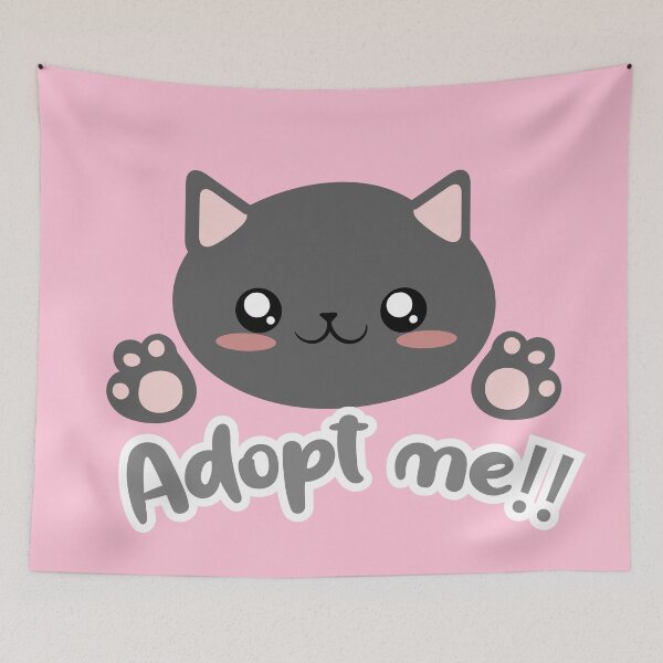 Item preview,  black cat adopt me designed and sold by yessebel.