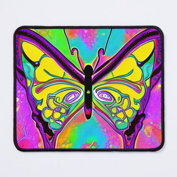Item preview, Psychedelic butterfly Art designed and sold by The Love Quill.