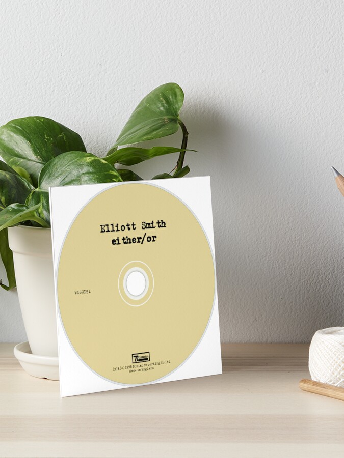 Elliott Smith - Either / Or  Vinyl record art, Cd design, Minimalist icons