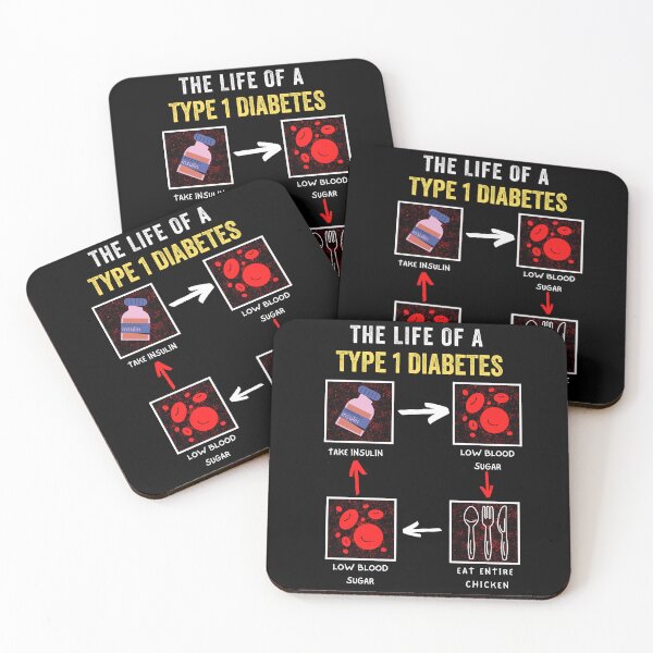 Item preview, A Day In The Life of Type 1 Diabetes Awareness designed and sold by POPLIN ⭐ ⭐ ⭐ ⭐ ⭐.