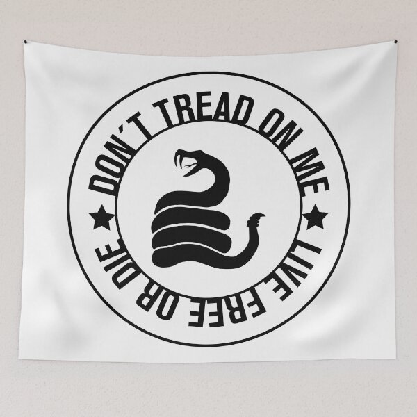 Item preview, Don't tread on me circle designed and sold by OnIlustraciones.