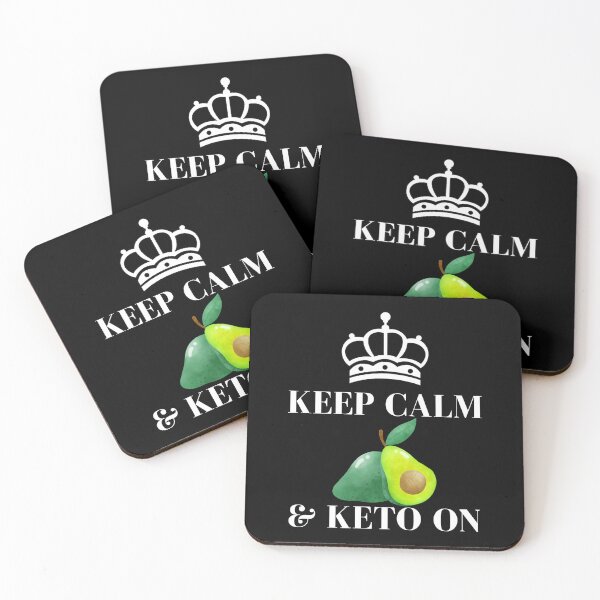 Item preview, Keep Calm & Keto On designed and sold by Elatty.