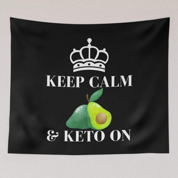 Item preview, Keep Calm & Keto On designed and sold by Elatty.