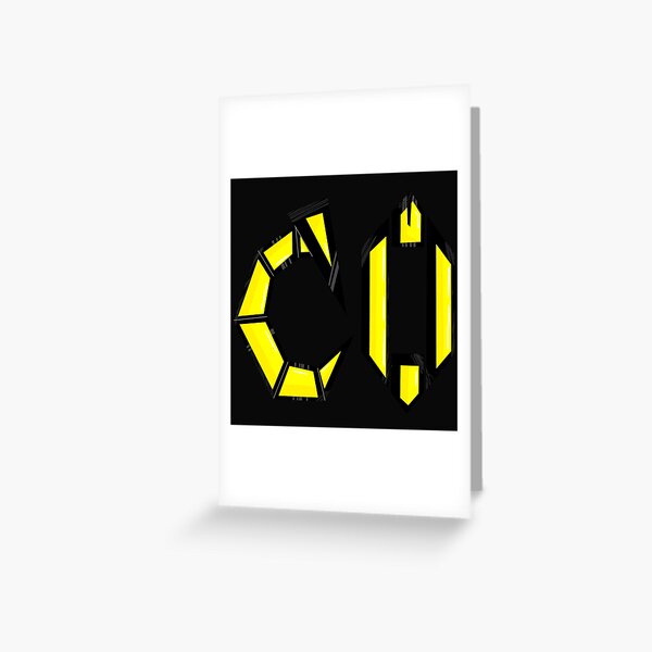 HD Complextro Emblem Greeting Card