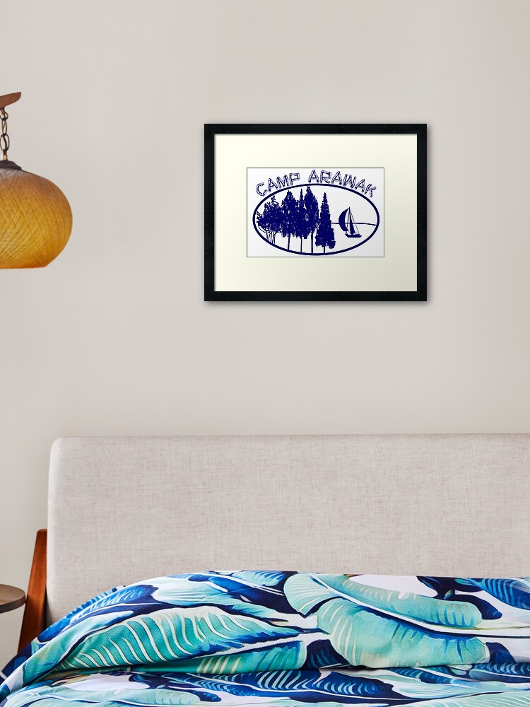 Sleepaway Camp Camp Arawak Framed Art Print By Brandonestes