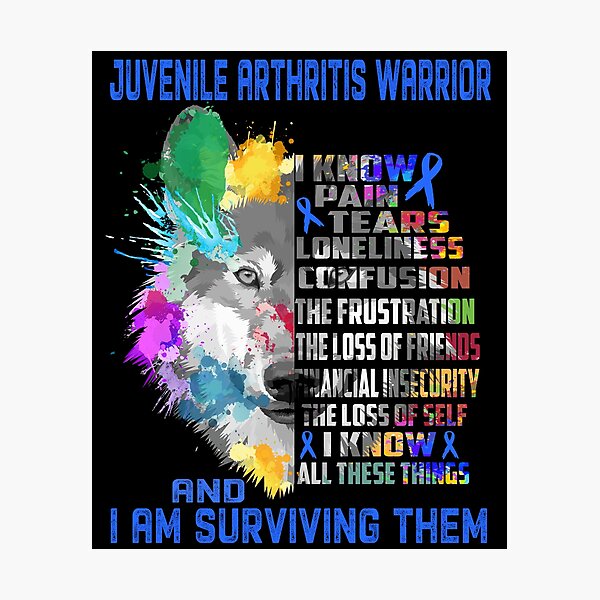 Item preview, Juvenile Arthritis Warrior - I Know All These Things and I Am Surviving Them designed and sold by CansellBar.