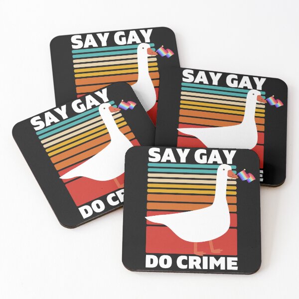 Artikelvorschau, Say Gay Do Crime. LGBTQ Pride entworfen und verkauft von Subtle Pride Shop.