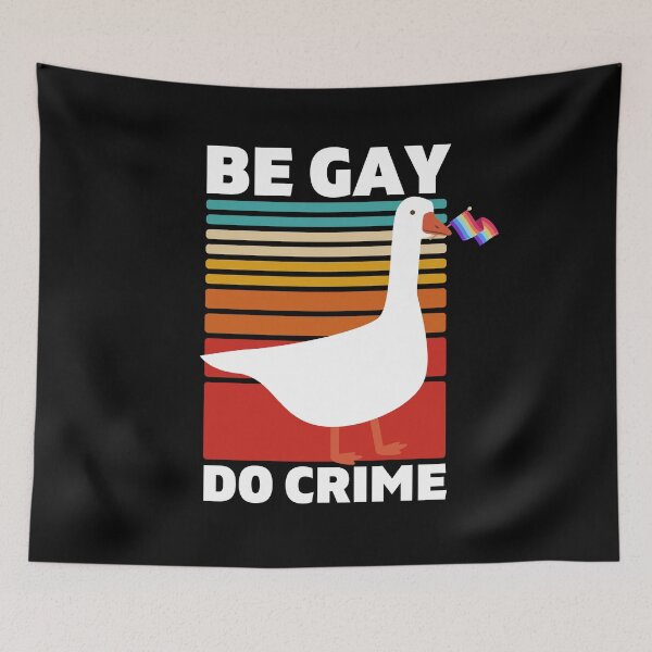 Artikelvorschau, Be Gay Do Crime. LGBTQ Pride entworfen und verkauft von Subtle Pride Shop.