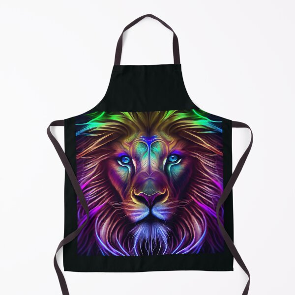 Aperçu de l'œuvre Lion irisé créée et vendue par ljgift.