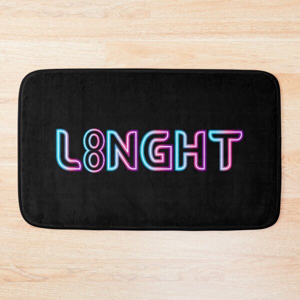 Item preview, L8NGHT neon sign designed and sold by MyMerch4u.