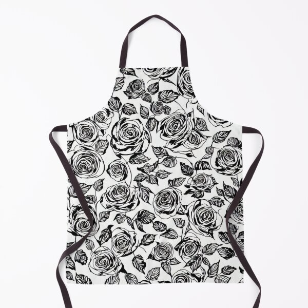 Item preview, Black and White Rose Pattern designed and sold by ArtzandDesignz.