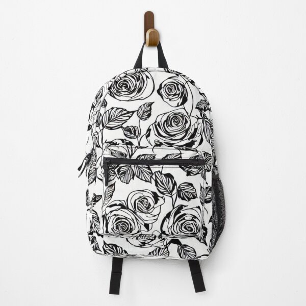 Item preview, Black and White Rose Pattern designed and sold by ArtzandDesignz.