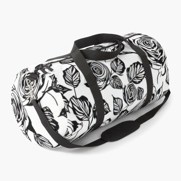 Item preview, Black and White Rose Pattern designed and sold by ArtzandDesignz.