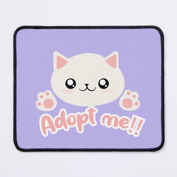 Item preview, white cat adopt me designed and sold by yessebel.