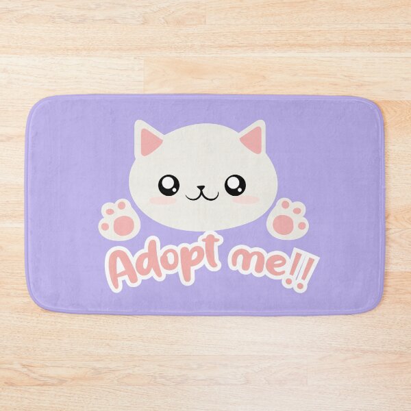 Item preview, white cat adopt me designed and sold by yessebel.