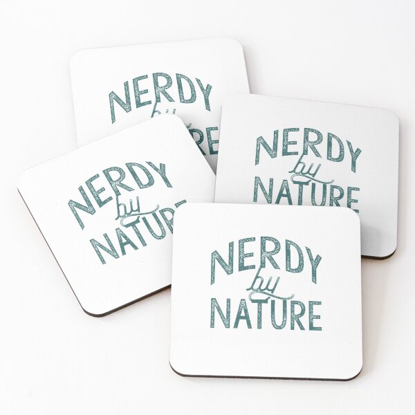 Item preview, NERDY by NATURE (green distressed) designed and sold by starkle.