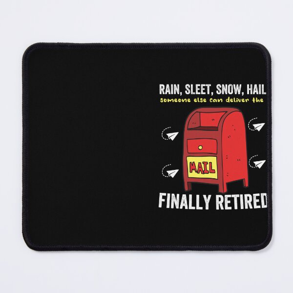 Item preview, Retired Postman Mail Delivery Mailman  designed and sold by POPLIN ⭐ ⭐ ⭐ ⭐ ⭐.