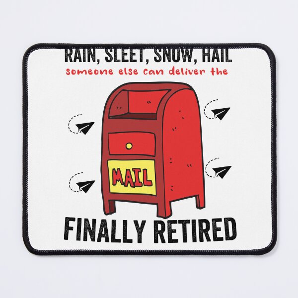 Item preview,  Retired Postman Mail Delivery Mailman  designed and sold by POPLIN ⭐ ⭐ ⭐ ⭐ ⭐.