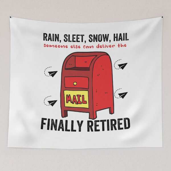 Item preview,  Retired Postman Mail Delivery Mailman  designed and sold by POPLIN ⭐ ⭐ ⭐ ⭐ ⭐.
