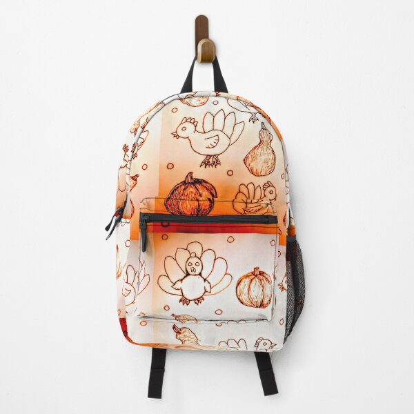 Item preview, Harvest Turkeys in reddy orange designed and sold by Ivy-Bindig.