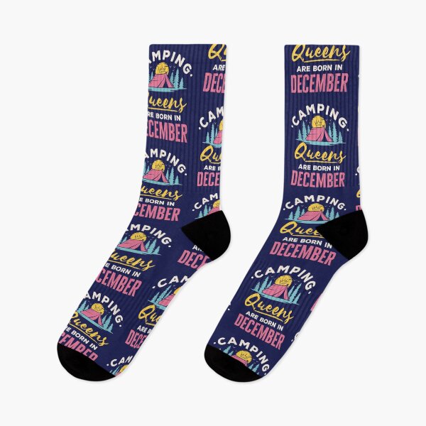 Item preview, Camping Birthday Women Girls Queens Are Born in Decenber designed and sold by jaygo.