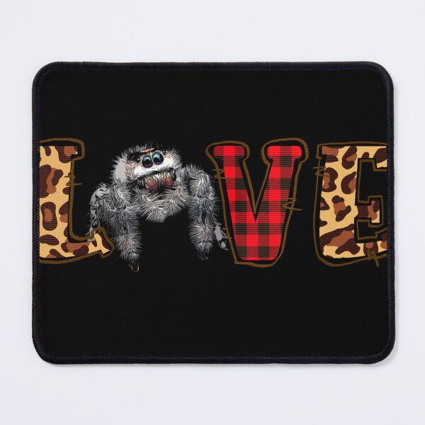 Item preview, Leopard Christmas Jumping Spider Love designed and sold by Zurickdesigns.