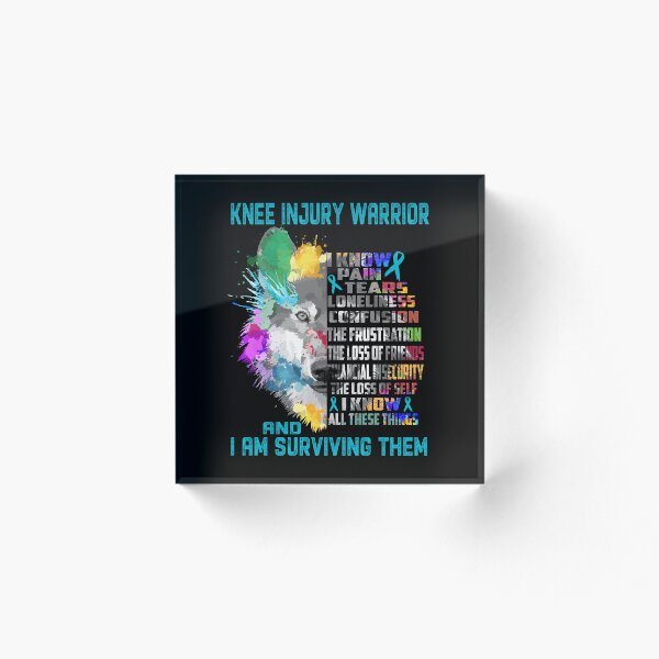 Item preview, Knee Injury Warrior - I Know All These Things and I Am Surviving Them designed and sold by CansellBar.
