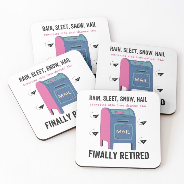 Item preview,   Retired Postman Mail Delivery Mailman  designed and sold by POPLIN ⭐ ⭐ ⭐ ⭐ ⭐.
