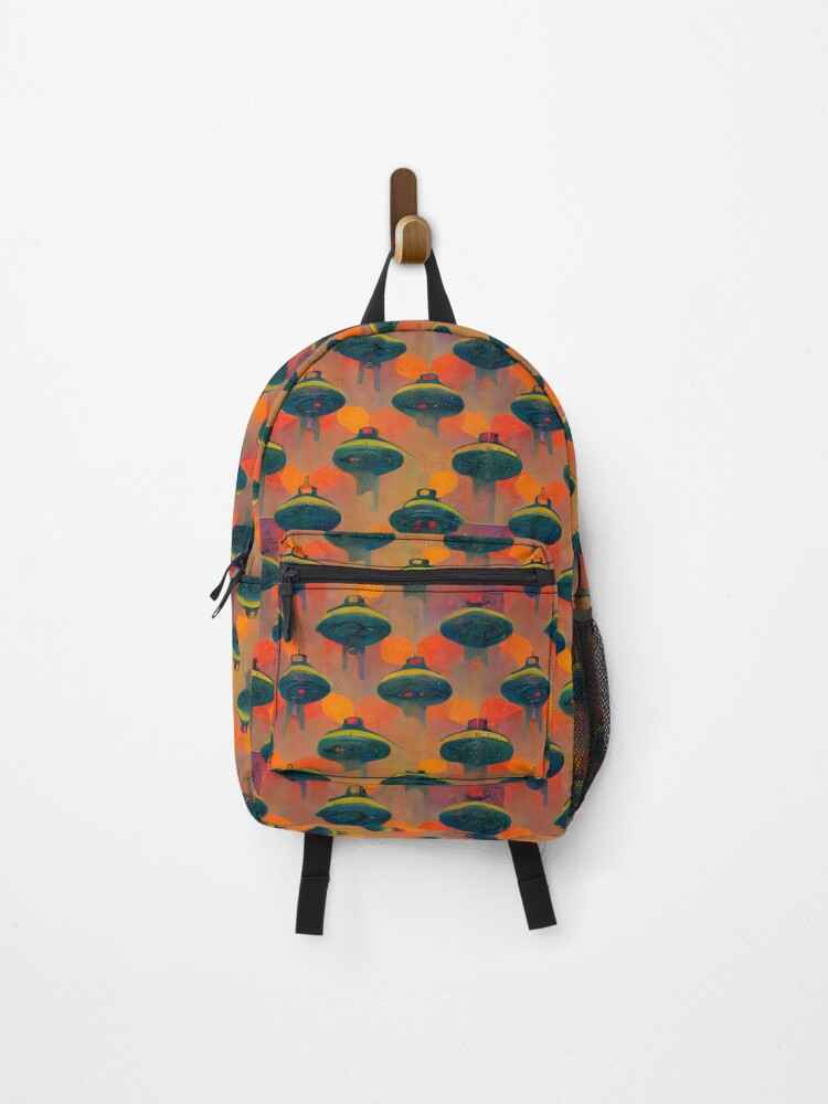 Thumbnail 1 of 3, Backpack, UFO designed and sold by TextureFactory.