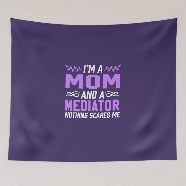 Item preview, I'm A Mom & Mediator Nothing Scares Me designed and sold by AlwaysAwesome.